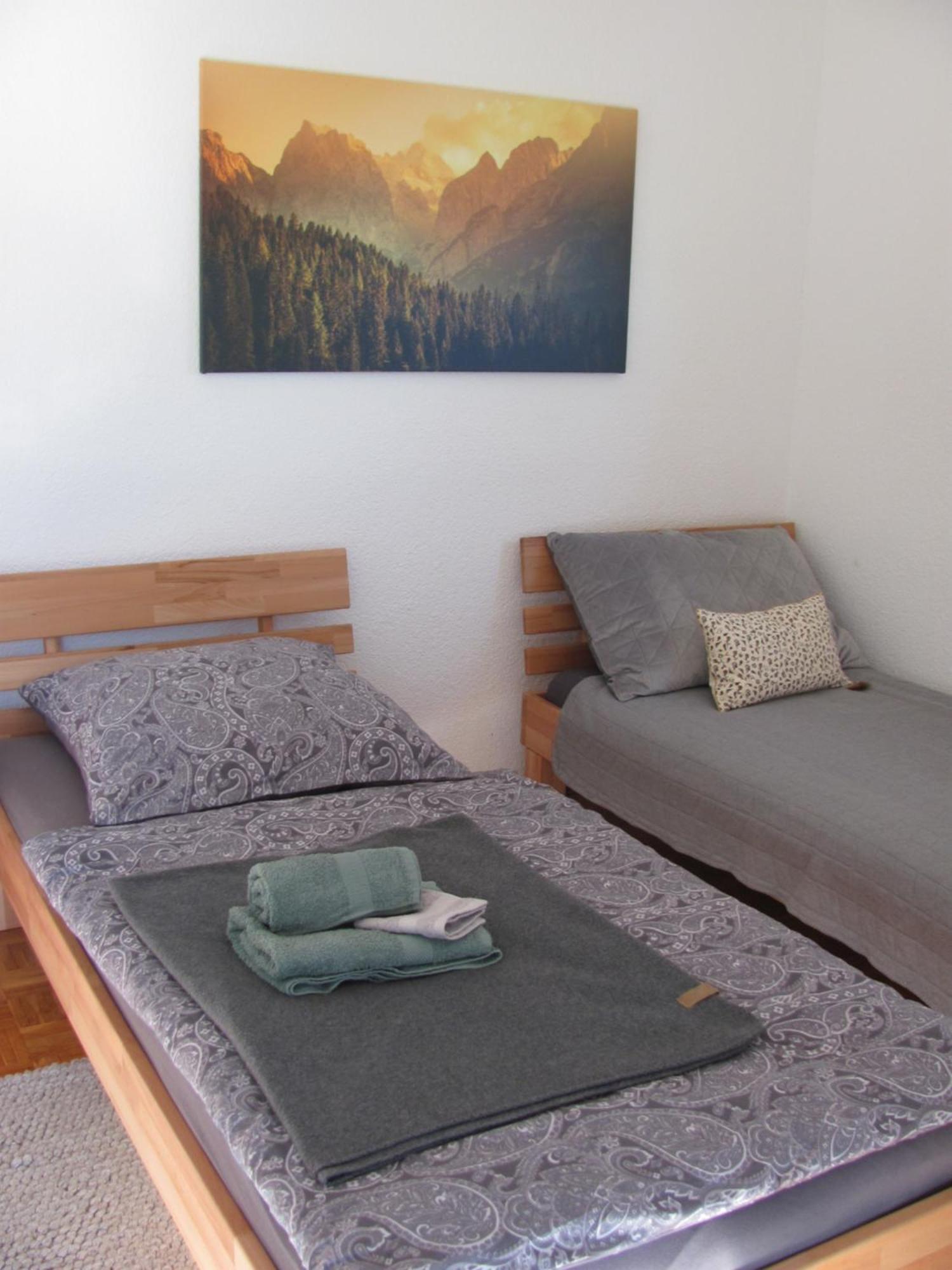 #1Gemuetliches Ruhiges Sonniges Balkonzimmer Mit Gemeinschaftsbad W-Lan Airport Nah Late Night Check In Haus Nr 9,5 Trunkelsberg Kültér fotó